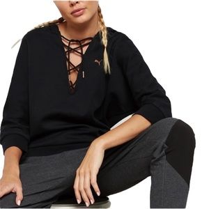 Puma Yogini Hoodie in Grey